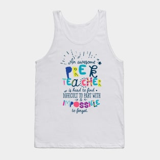 An Awesome Pre-K Teacher Gift Idea - Impossible to forget Tank Top